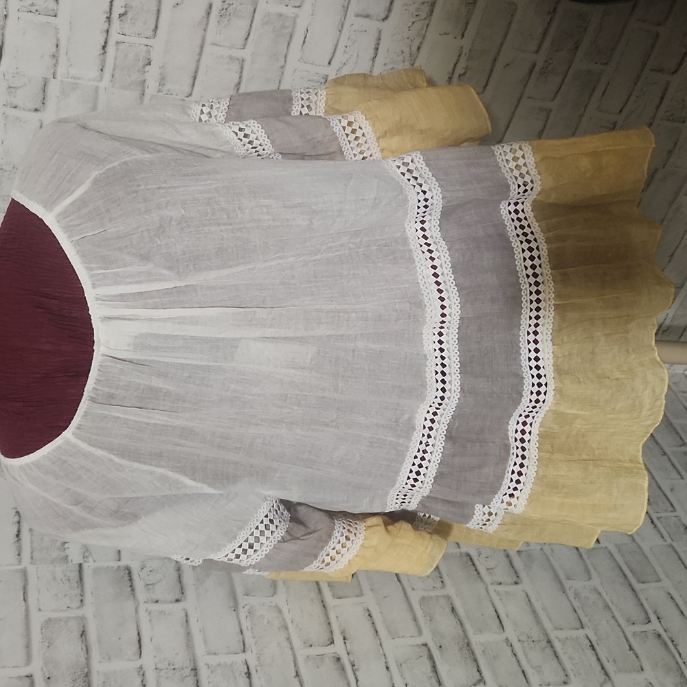 Kaktus SZ XXL Boho Style Blouse - Picture 2 of 9